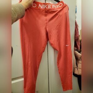 Nike Pink Athletic Leggings